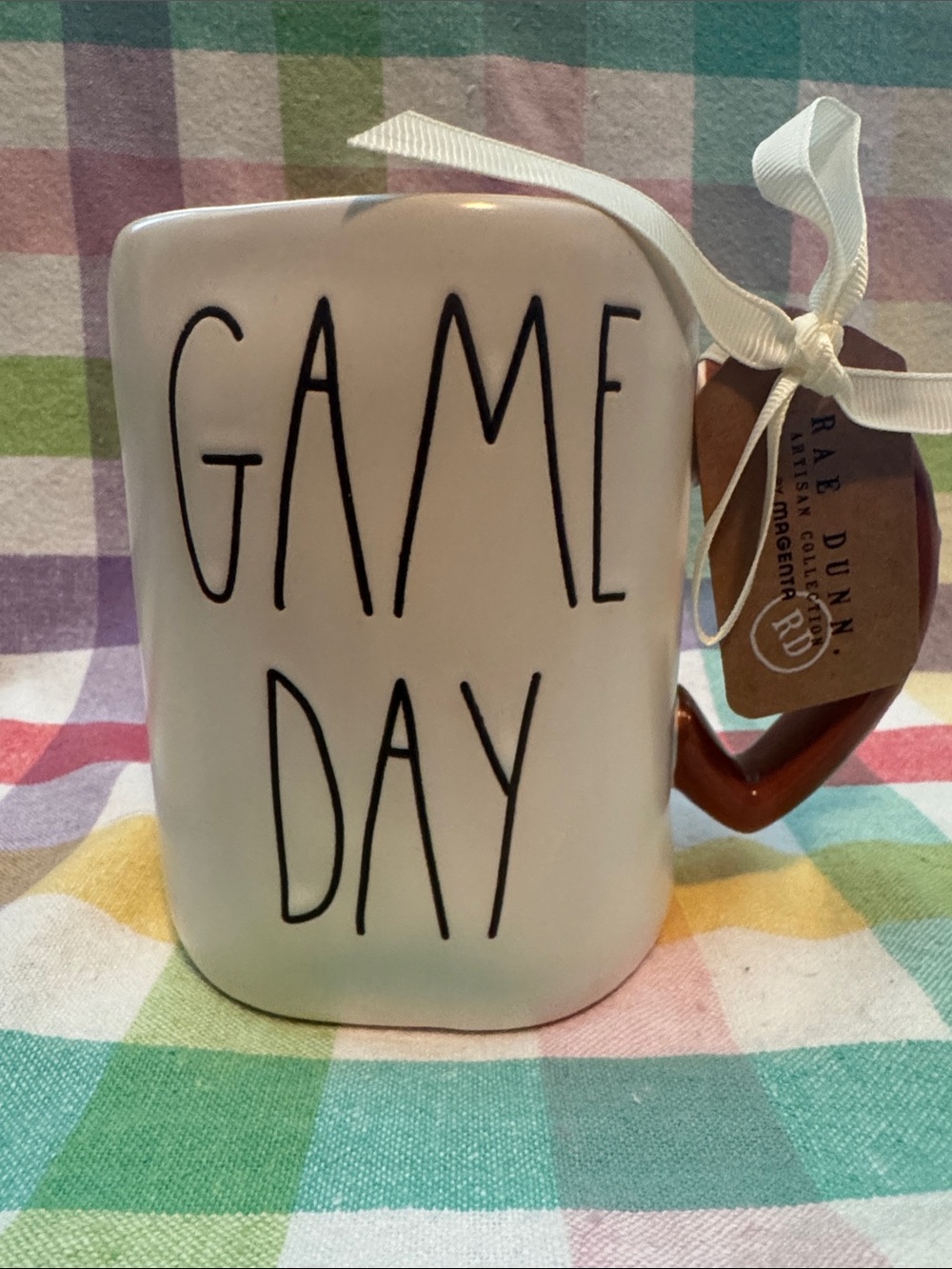Rae Dunn GAME DAY mug